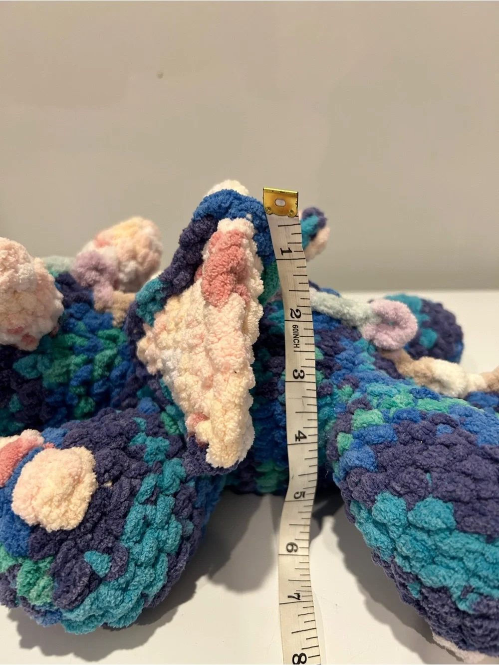 Handmade Crocheted Dragon